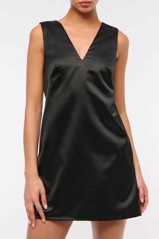 Vestido recto - Negro