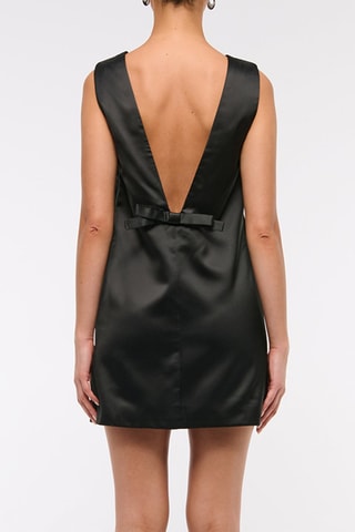 Vestido recto - Negro