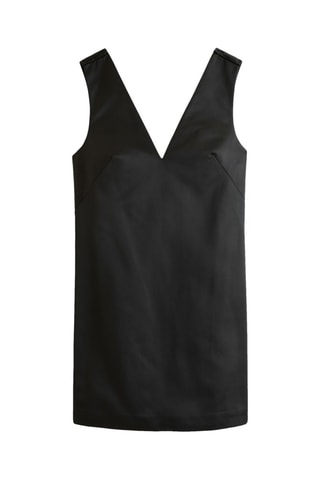 Vestido recto - Negro