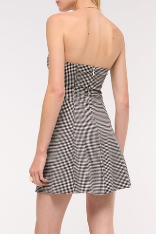 Vestido evasé - Negro