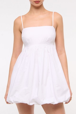 Vestido globo - Blanco
