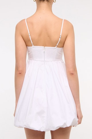 Vestido globo - Blanco