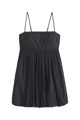 Vestido globo - Negro