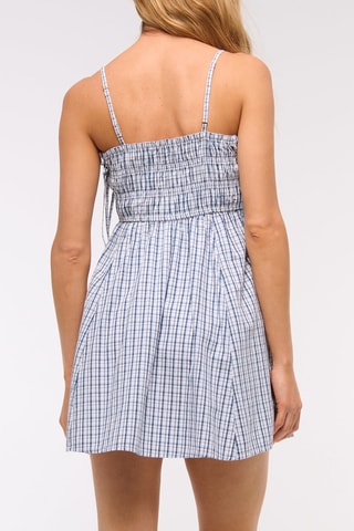 Vestido evasé - Azul marino