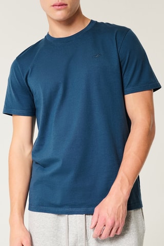 T-shirt Regular Fit - Pauwblauw