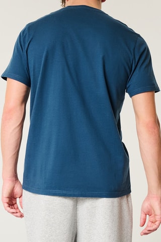 T-shirt Regular Fit - Pauwblauw