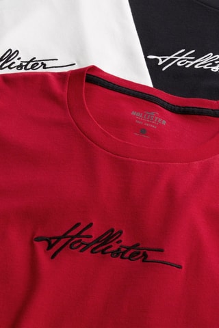 6 T-shirts - Wit, hemelsblauw en zeegroen