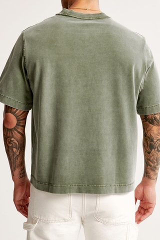 Camiseta oversize - Verde