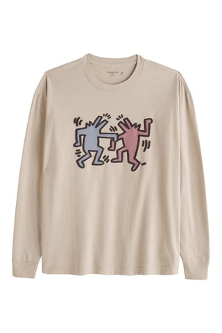 T-shirt Oversized - Beige