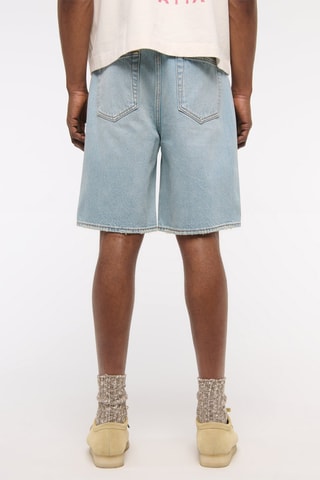 Spijkershort Baggy - Hemelsblauw