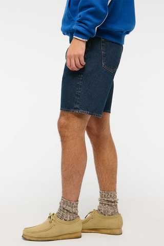 Spijkershort Loose - Marineblauw