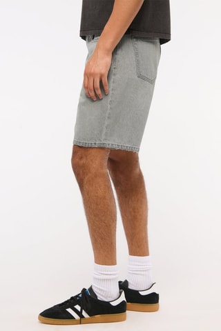 Spijkershort Loose - Lichtgrijs 