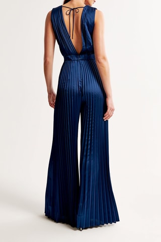 Jumpsuit - Marineblauw