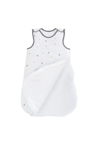 Saco de dormir - 70 cm - Blanco y gris