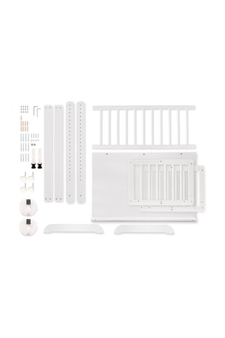 Minicuna de colecho y juego de cuna Bébé dort - Blanco