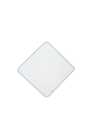 Capa y guante de baño Rainbow Days - 75 x 75 cm - Desde 24 meses - Blanco y azul