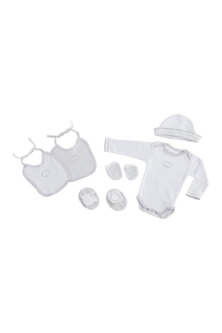Conjunto de nacimiento Heart  - 6 piezas - Desde recién nacido
