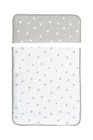Minicuna de madera y juego de cuna Stars and dots - Hasta 10 meses - 5 piezas