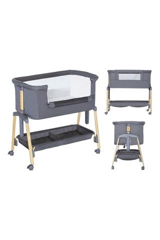 Minicuna de colecho Smart - Desde recién nacido - Hasta 15 kg - Gris