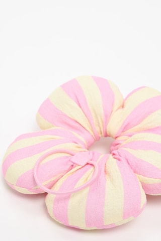 Scrunchie - Rosa e giallo chiaro