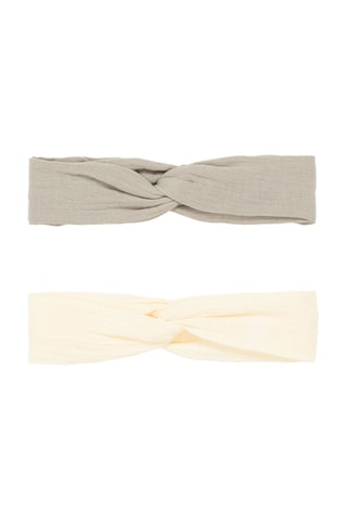 2 fasce - Taupe e giallo