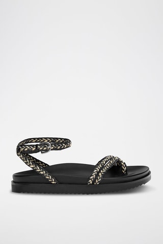 Sandali platform - Nero