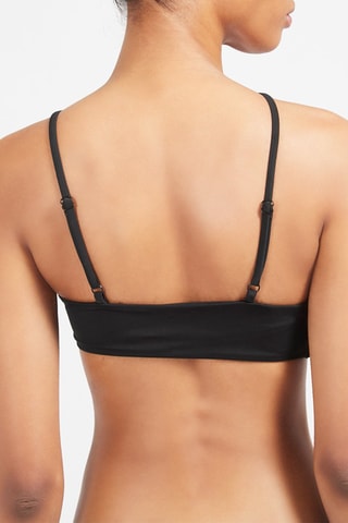 Reggiseno bikini asimmetrico - Nero