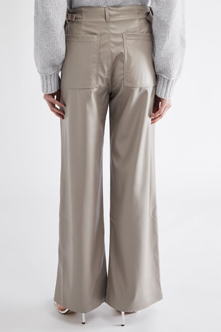 Pantaloni wide legs - Grigio