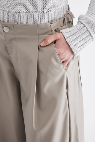 Pantaloni wide legs - Grigio
