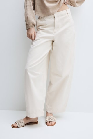 Pantaloni - Ecrù