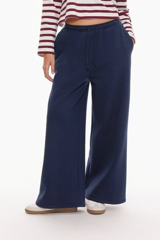 Pantaloni wide legs - Navy