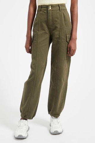 Pantaloni cargo - Kaki
