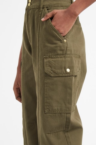 Pantaloni cargo - Kaki