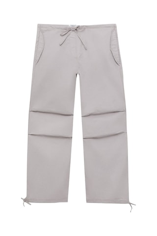 Pantaloni parachute - Grigio
