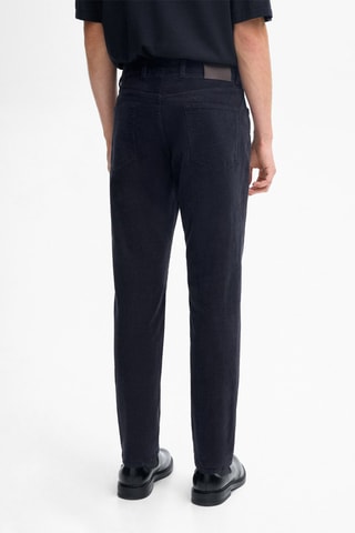 Pantaloni in velluto - Navy