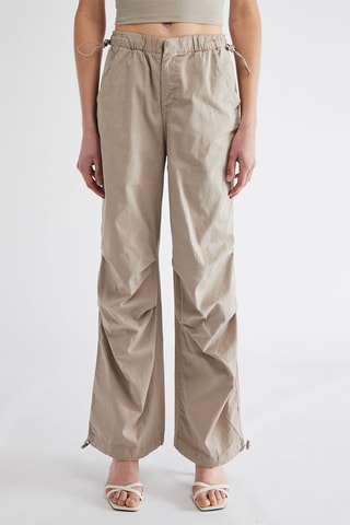 Pantaloni parachute - Beige