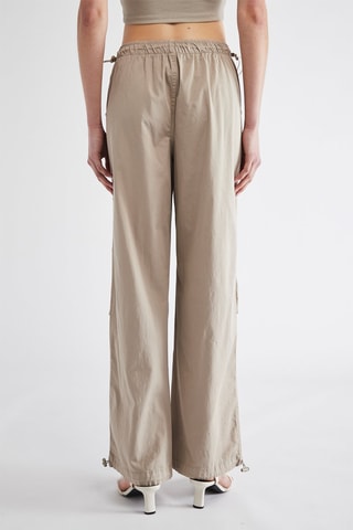 Pantaloni parachute - Beige