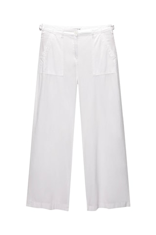 Pantaloni wide legs - Bianco