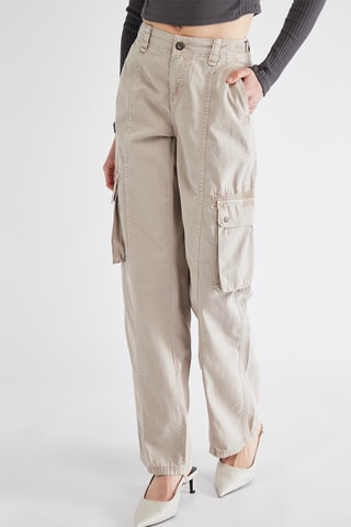 Pantaloni cargo - Beige