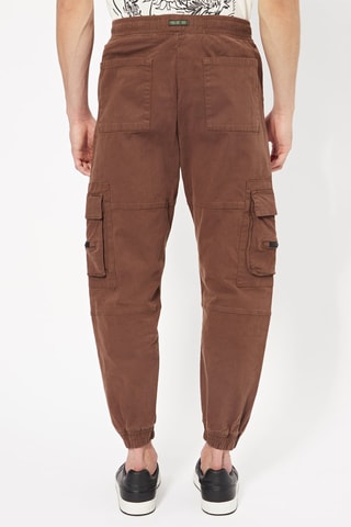 Pantaloni sportivi cargo  - Marrone