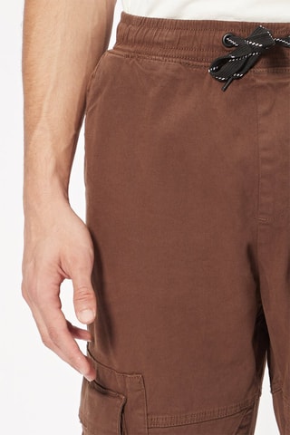 Pantaloni sportivi cargo  - Marrone
