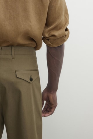 Pantaloni slim - Kaki
