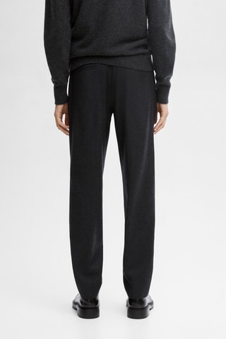 Pantaloni in lana - Nero