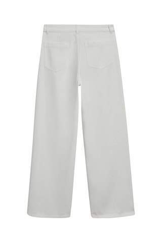 Pantaloni wide legs - Bianco