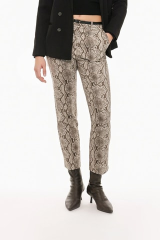 Pantaloni - Marrone chiaro ed ecrù