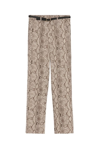 Pantaloni - Marrone chiaro ed ecrù