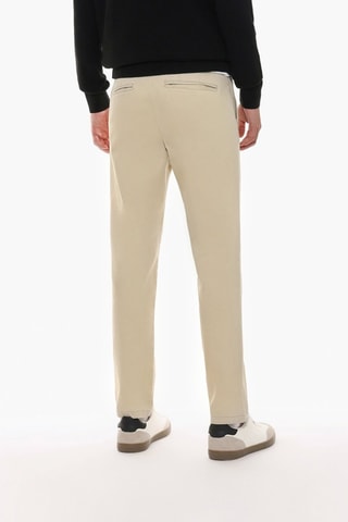 Pantaloni chino slim - Ecrù