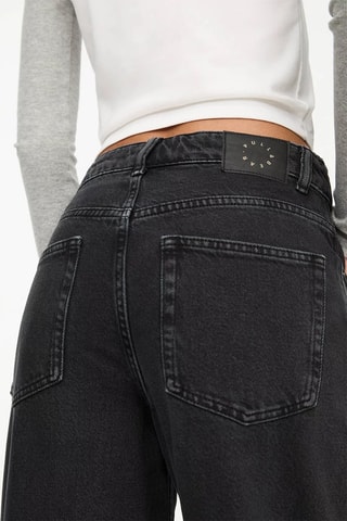 Jeans wide legs - Nero