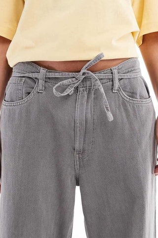 Jeans wide legs - Grigio