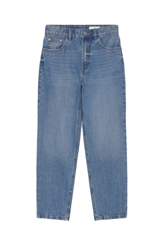 Jeans mom - Blu-grigio
